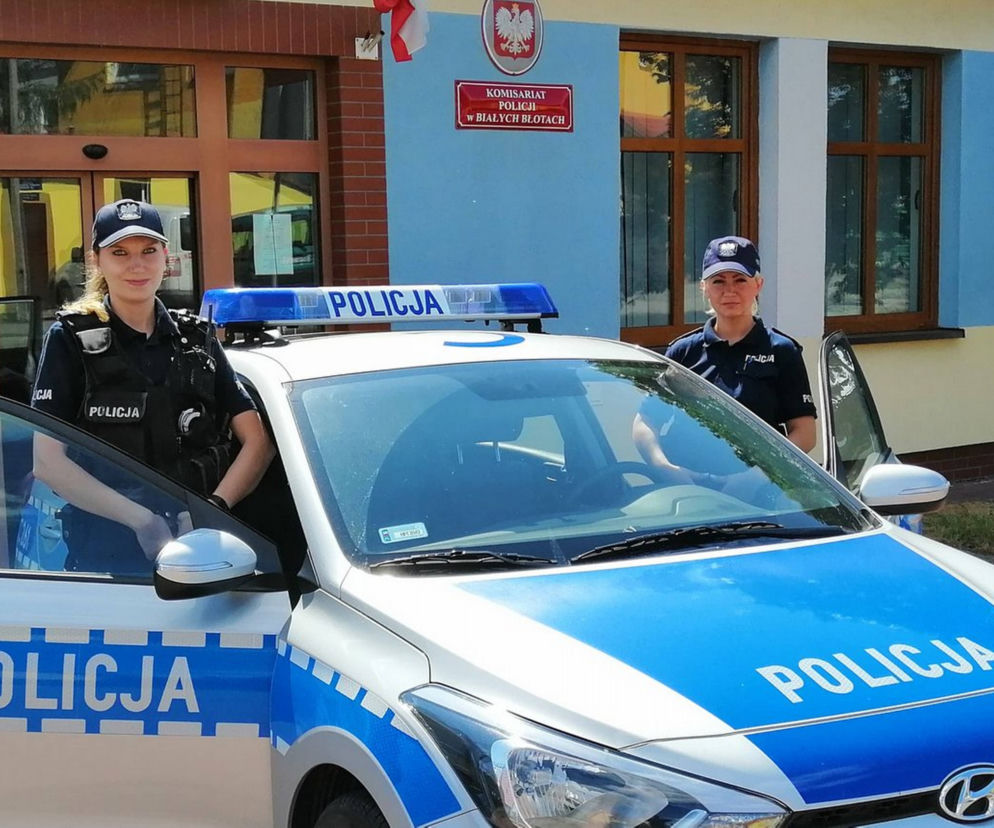 Policjantom uciekł, ale złapały go policjantki.  Ich zdjęcia tylko u nas