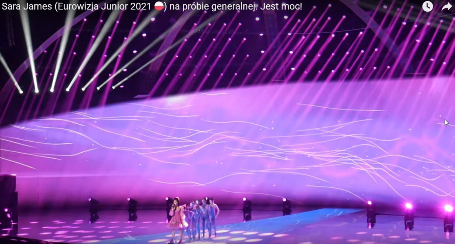 Eurowizja Junior 2021: znakomity występ Sary Egwu-James na próbie generalnej!