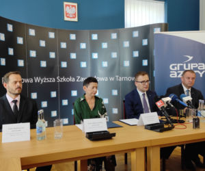 Podpisanie nowej umowy o współpracy PWSZ w Tarnowie z Grupą Azoty