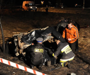 Wypadek w Jedliczach