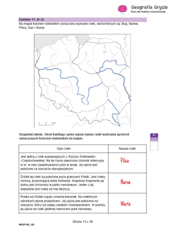 Matura 2025 geografia rozszerzona - wszystkie odpowiedzi 