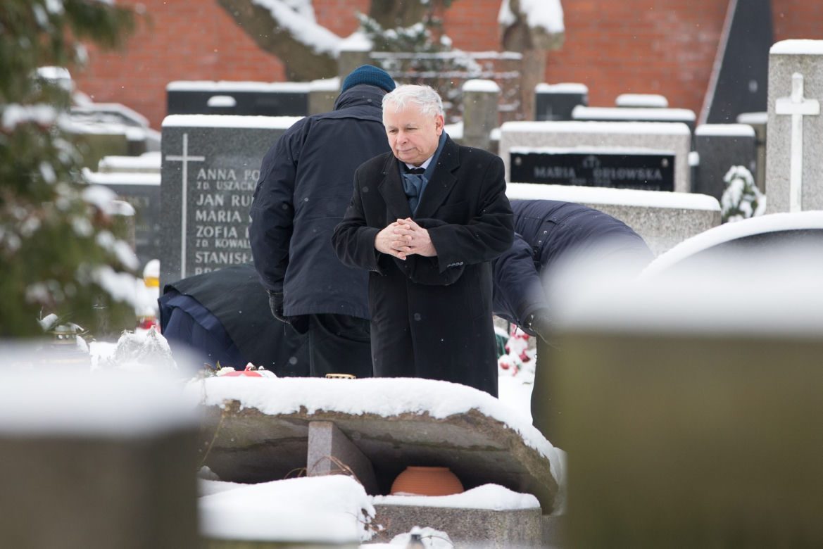 Obchody miesięcznicy. Jarosław Kaczyński.