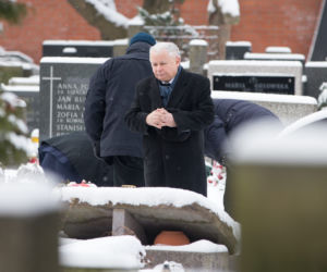 Obchody miesięcznicy. Jarosław Kaczyński.