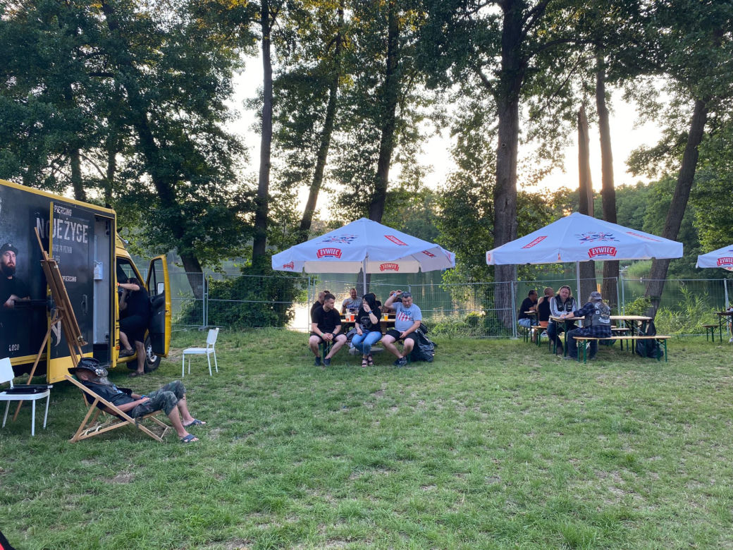 Tak bawili się fani motoryzacji podczas XXVII Festiwal Rock Blues i Motocykle w Łagowie