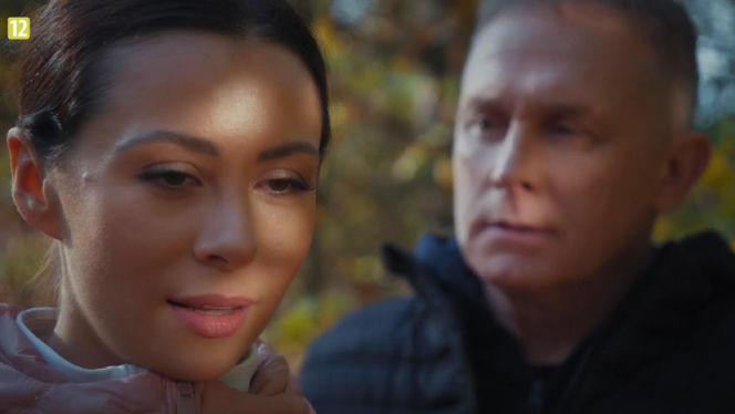 M jak miłość odc. 1921. Joanna (Dominika Sakowicz), Artur Rogowski (Robert Moskwa)