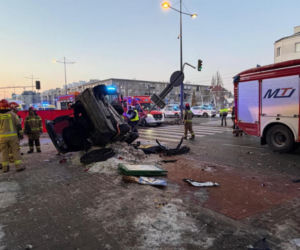 Wypadek na ul.Grochowskiej. Tuj zginął 6-letni Tomek
