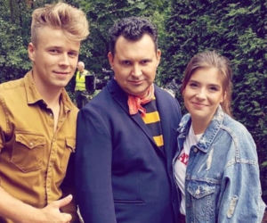 Barwy szczęścia po wakacjach 2018. Agata (Natalia Zambrzycka), Patryk (Konrad Skolimowski)
