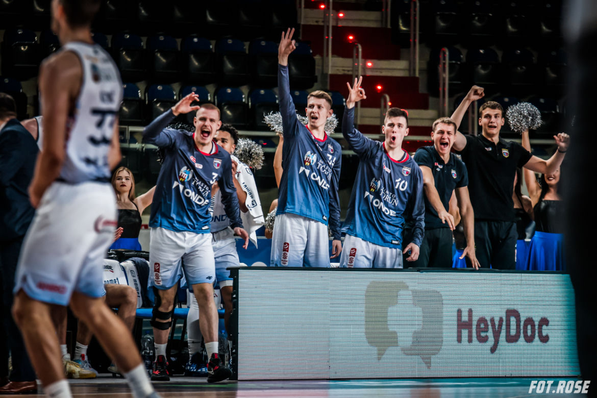 Twarde Pierniki Toruń - Trefl Sopot, zdjęcia z inauguracyjnego sezon 2022/23 meczu w Arenie Toruń