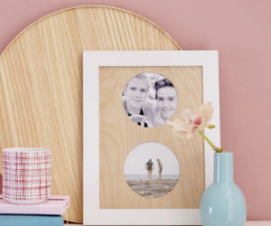 DIY z resztek sklejki: 5 pomysłów. Ramka na zdjęcia