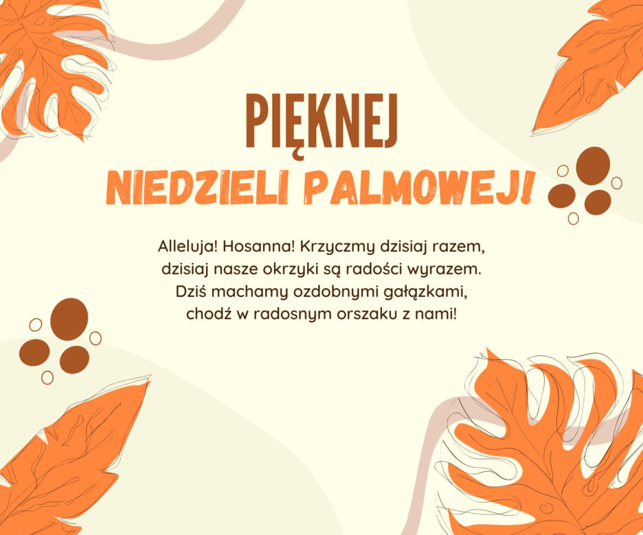 Wyślij kartkę z okazji Niedzieli Palmowej