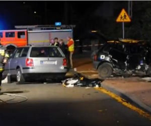 Wypadek w miejscowości Szczepanek
