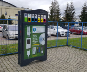 Punkt zbiórki elektroodpadów w Nowym Sączu