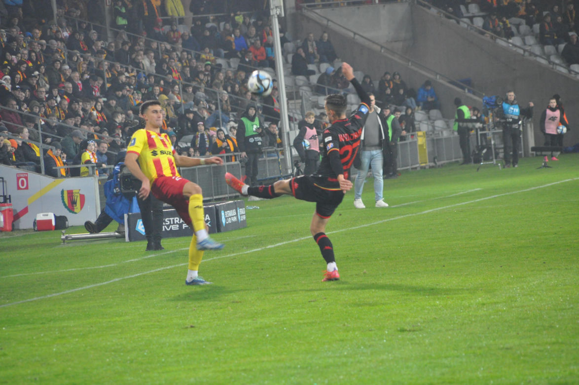 Korona KIelce - Jagiellonia Białystok. Zdjęcia z meczu