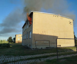 Nie żyje kobieta. Tragiczny pożar w Przybyszowie niedaleko Sławy