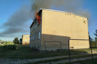 Nie żyje kobieta. Tragiczny pożar w Przybyszowie niedaleko Sławy