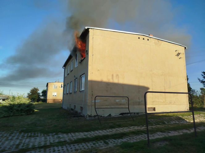 Nie żyje kobieta. Tragiczny pożar w Przybyszowie niedaleko Sławy