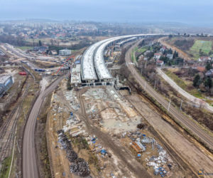 Budowa węzła Mistrzejowce na S7 w Krakowie