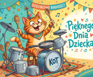 Śmieszna kartka na Dzień Dziecka