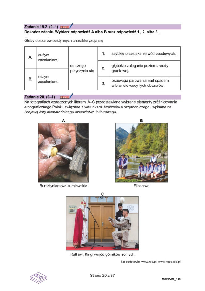 Matura próbna 2026: geografia rozszerzona ARKUSZE CKE + ODPOWIEDZI do ściągnięcia PDF, JPG