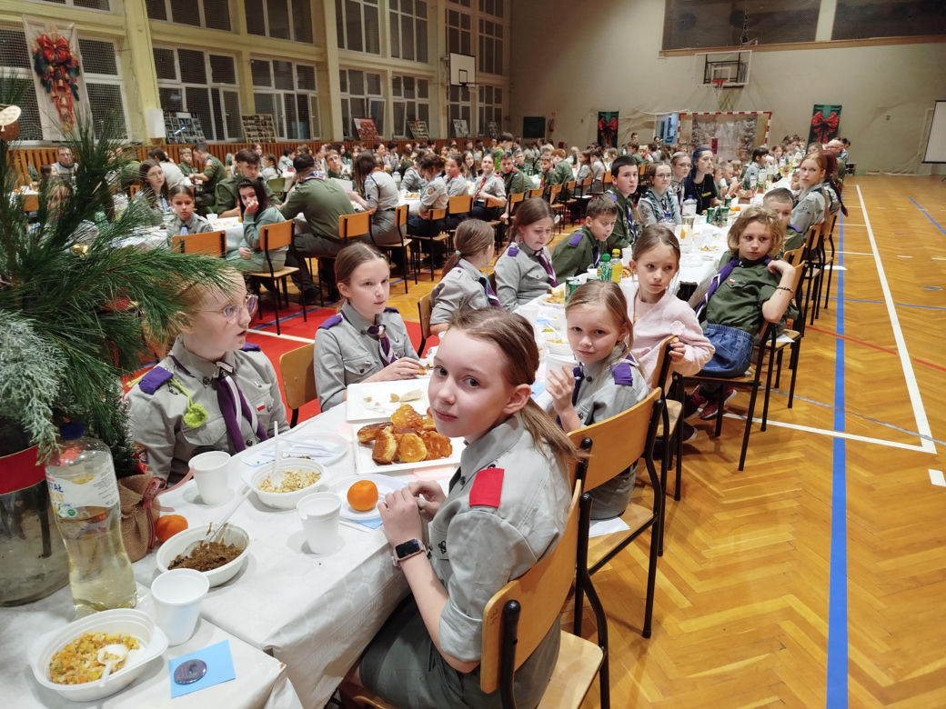 Wigilia harcerska 2025 w Siedlcach