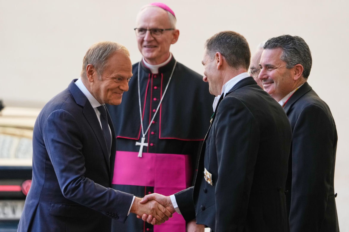 Donald Tusk u papieża Leona XIV