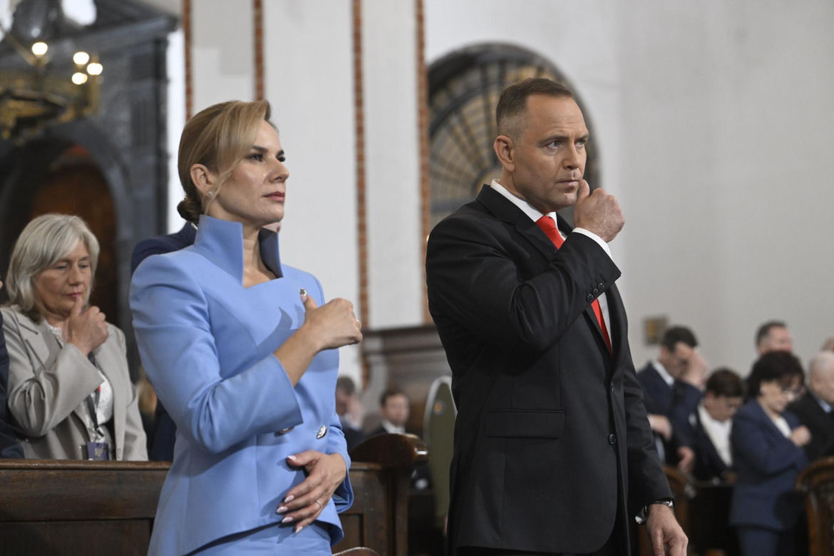 Marta Nawrocka i Waldemar Nawrocki