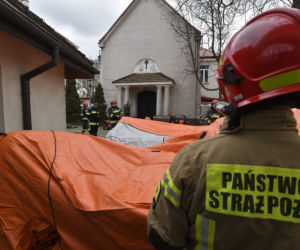 Ćwiczenia w szpitalu wolskim w przeciwdziałaniu rozprzestanianiu się koronawirusa