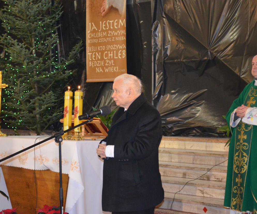 Jarosław Kaczyński w Starachowicach 16.01.2021