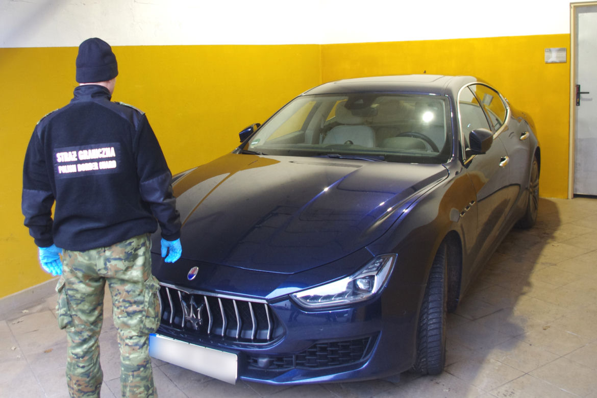 Luksusowe Maserati zatrzymane w Koszalinie. Dzień wcześniej auto skradziono w Berlinie