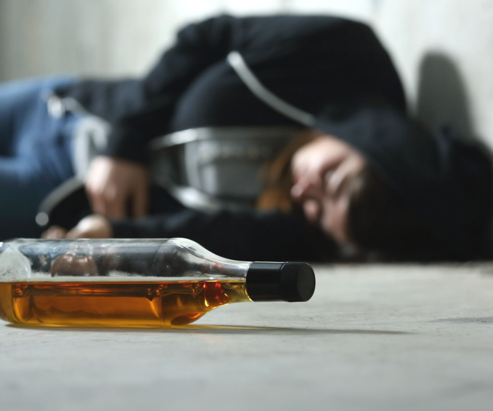 Ukradła alkohol ze sklepu