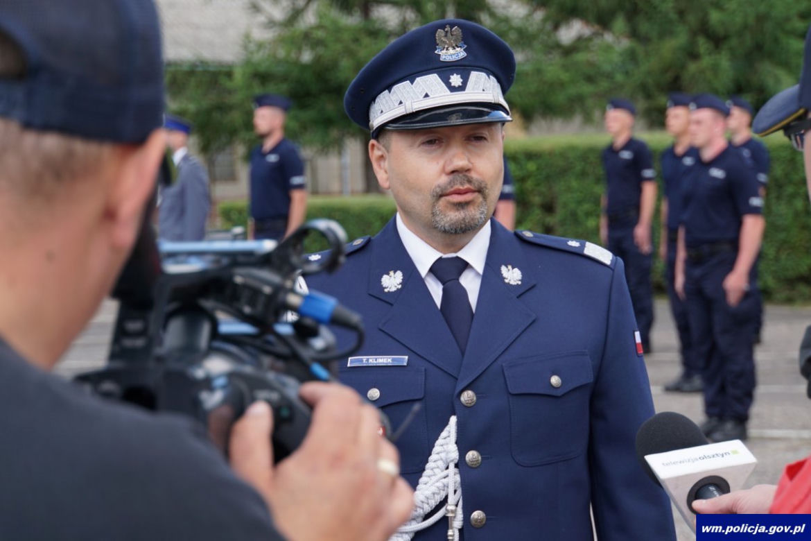 Nowi policjanci na Warmii i Mazurach