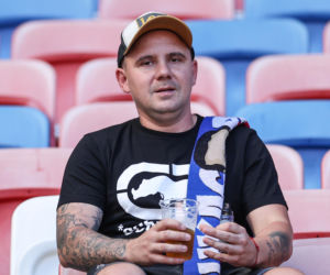 Górnik Zabrze - GKS Katowice: Zdjęcia kibiców i zawodników z meczu 6. kolejki PKO BP Ekstraklasy