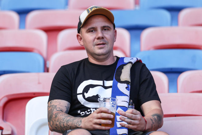 Górnik Zabrze - GKS Katowice: Zdjęcia kibiców i zawodników z meczu 6. kolejki PKO BP Ekstraklasy