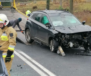 Poważny wypadek na drodze Gorzów - Kostrzyn