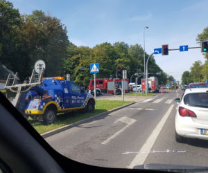 Białystok. Wypadek na skrzyżowaniu ul. 11 Listopada/ul. Zwierzyniecka. Trzy osoby ranne