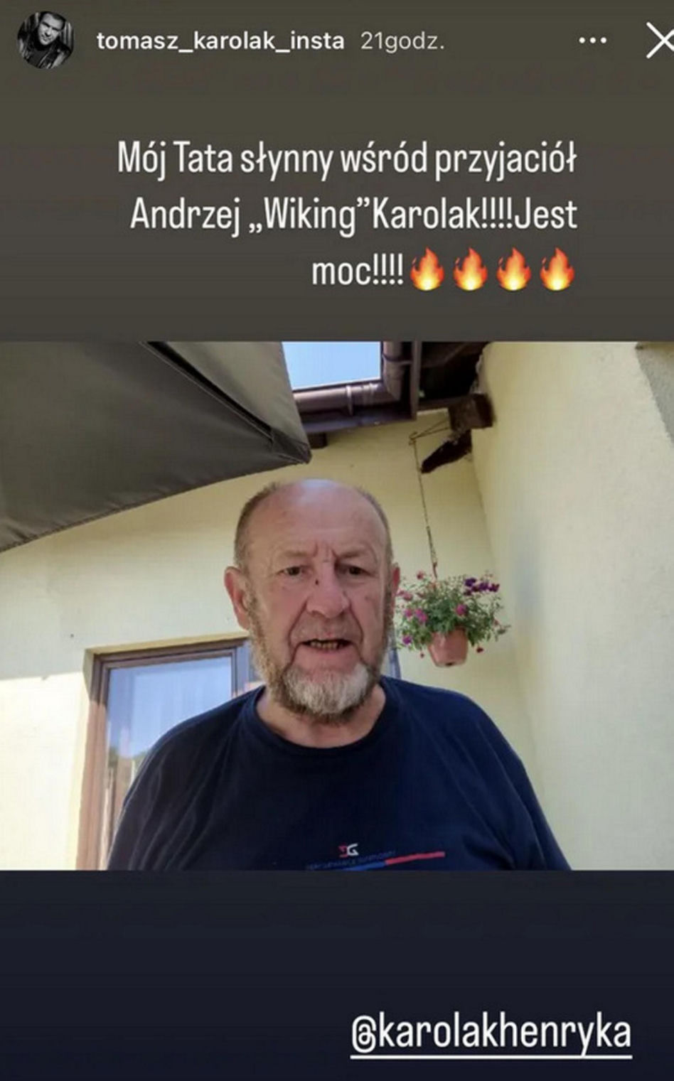 Tomasz Karolak. Talent kulinarny mam po tacie