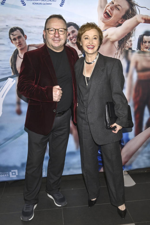 Gabriela Muskała i Zbigniew Zamachowski