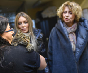 Małgorzata Rozenek-Majdan odwiedziła schronisko w Łodzi