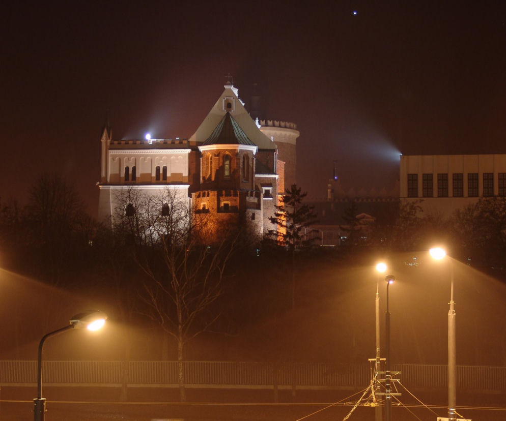 Zamek nocą