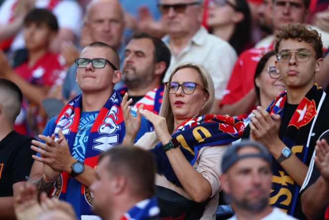 Wisła Kraków - Wieczysta Kraków: Zdjęcia kibiców i zawodników z meczu 6. kolejki PKO BP Ekstraklasy