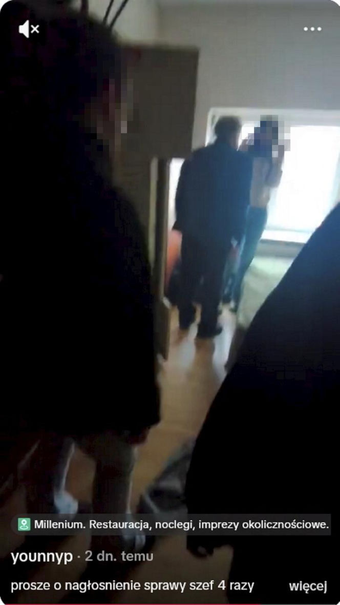 Restaurator zaatakował 15-letnią praktykantkę? Szokujące nagrania. Sprawę bada policja