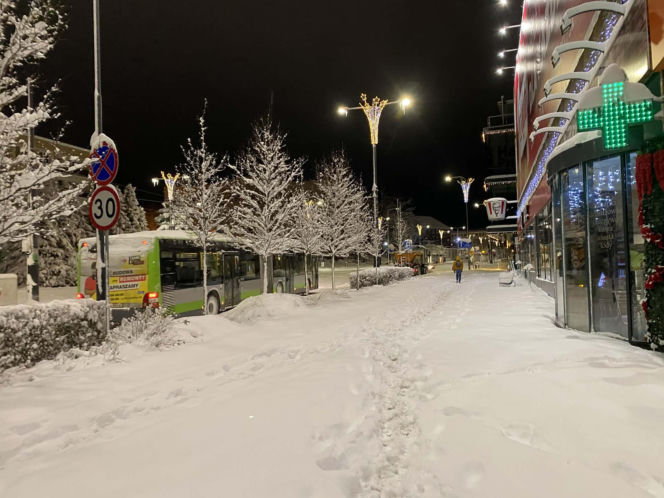 Zima w Olsztynie - 31 grudnia 2025