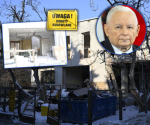 Przez ten remont Jarosław Kaczyński wyprowadził się z domu. Sąsiedzi burzą ściany!