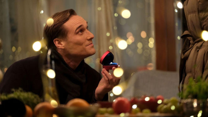 Walentynki z M jak miłość odcinek specjalny. Aneta (Ilona Janyst), Olek (Maurycy Popiel)