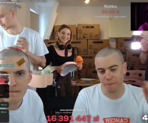 Kasia Węsierska na streamie Łatwoganga