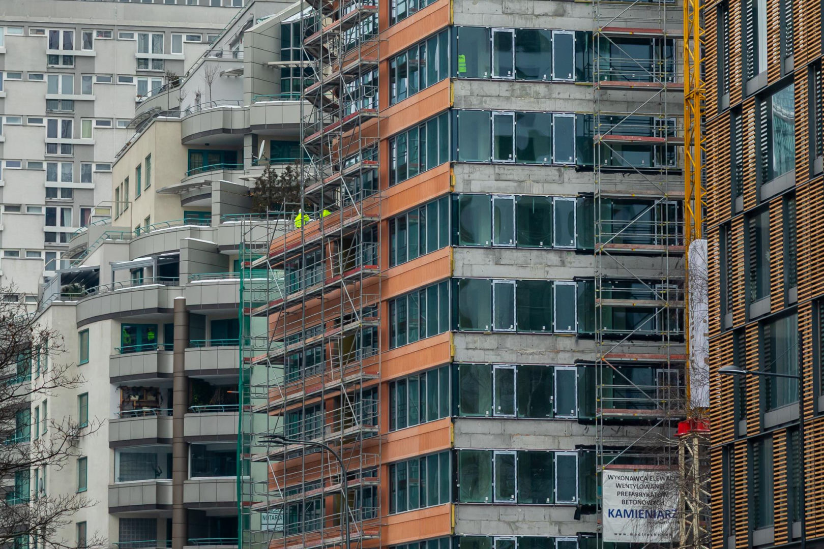 Apartamentowiec Flare przy Grzybowskiej 6A w Warszawie