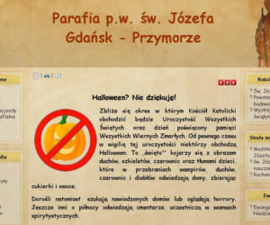 GDAŃSK: KSIĄDZ walczy z HALLOWEEN w szkołach. Proboszcz dba o DUCHOWE BEZPIECZEŃSTWO dzieci. Podczas mszy rozdaje rodzicom wzoru protestów