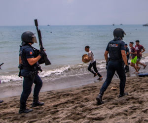 Szturm migrantów na Hiszpanię