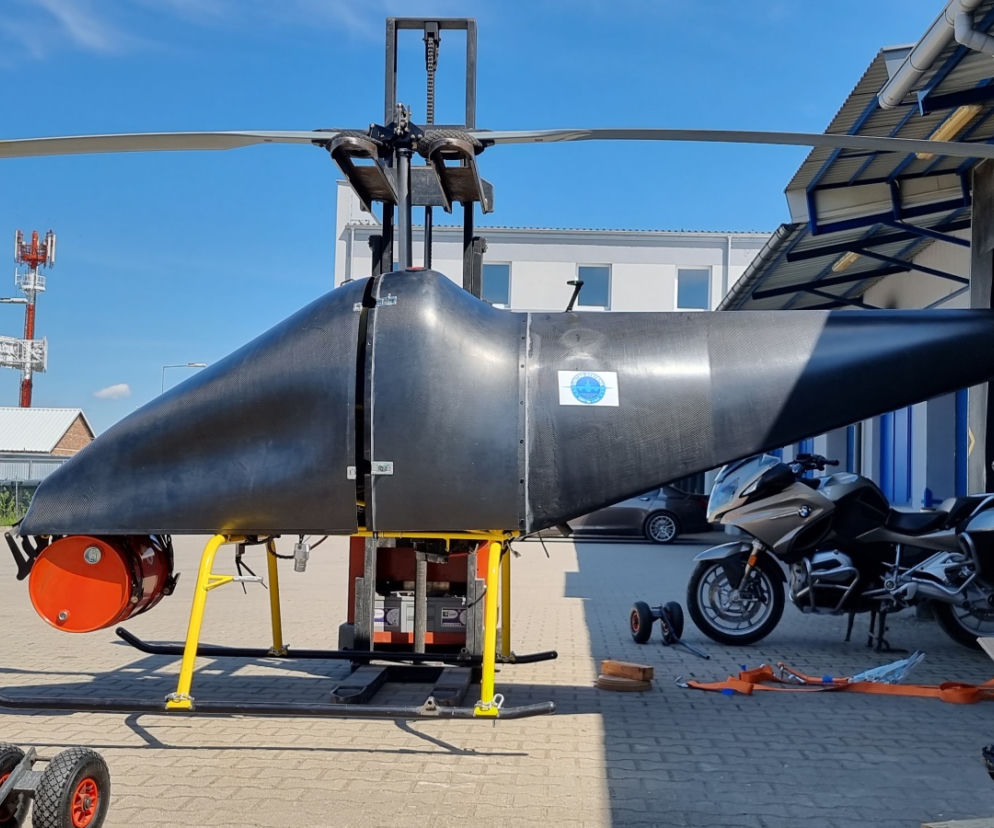 prototypu drona Heli-500