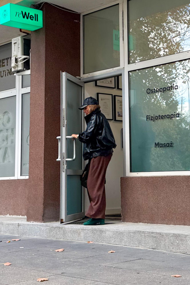 Agnieszka Fitkau-Perepeczko  na bazarku